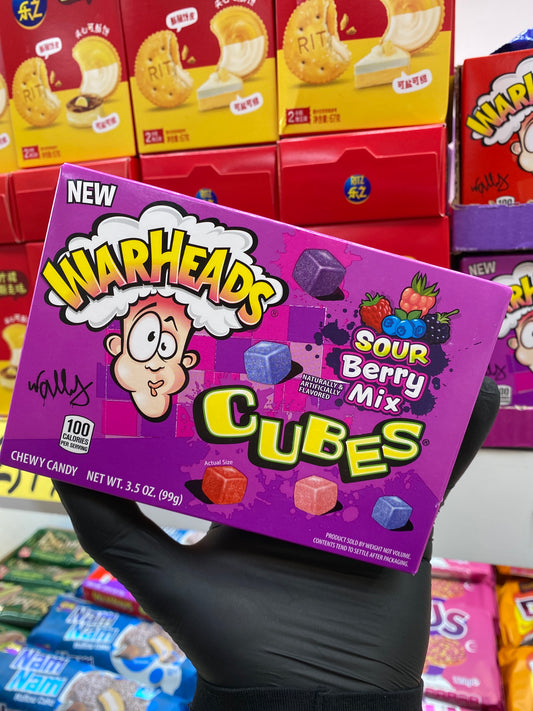 WARHEADS cobes berry mix