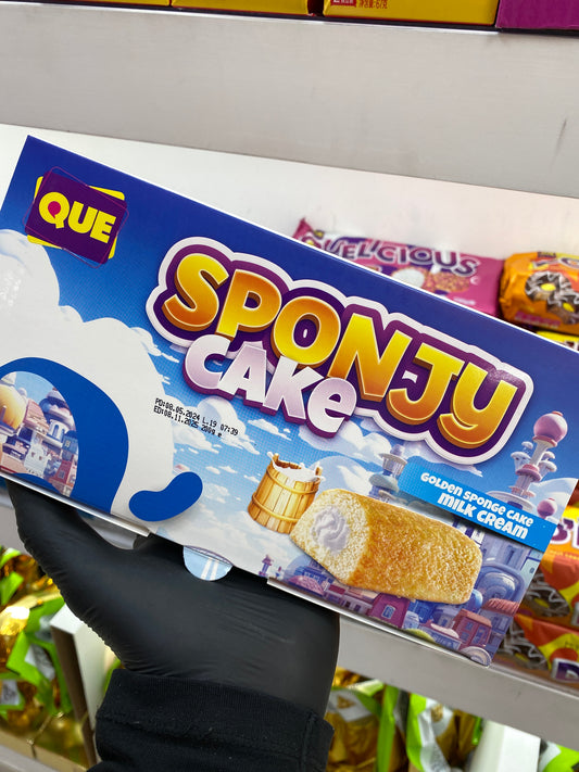 Sponjy cake milk cream