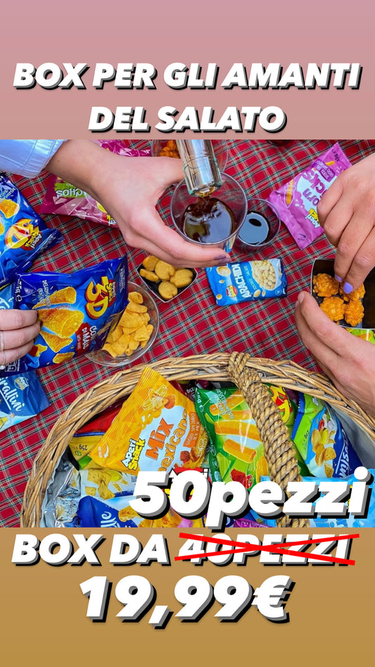 Mistery box salata da 50pz - Buoni Dentro | American Snack 
