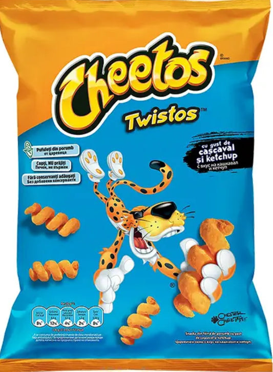 Cheetos twistos 🧀 ketchup